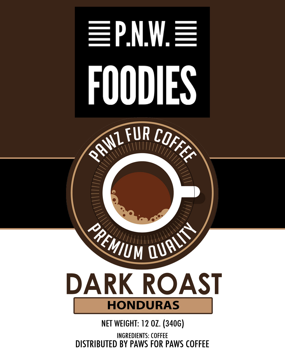 P.N.W Foodies Organic Gift Pack 3 bags  of Coffee 12 oz