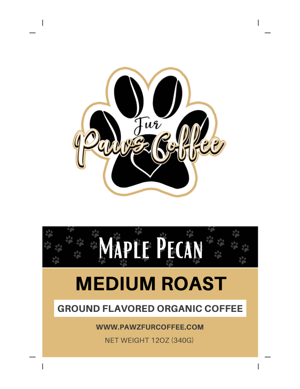 Organic MAPLE PECAN PIE Ground Coffee 12 oz