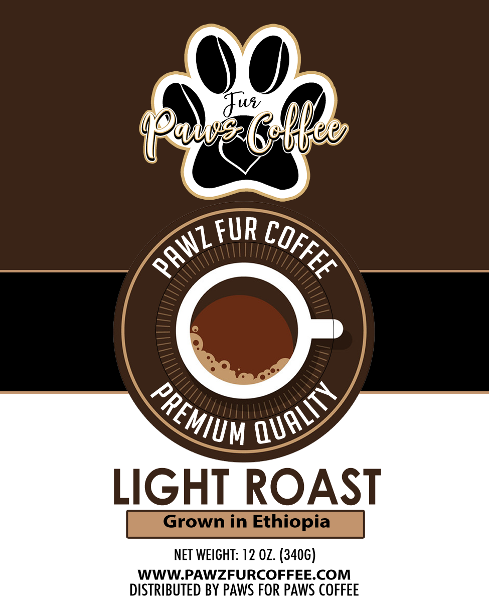 Ethiopian Light Roast Whole Bean 12oz